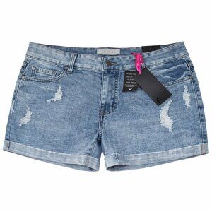 NWT JALATE JEANS Distressed Shorts Plus Size 18